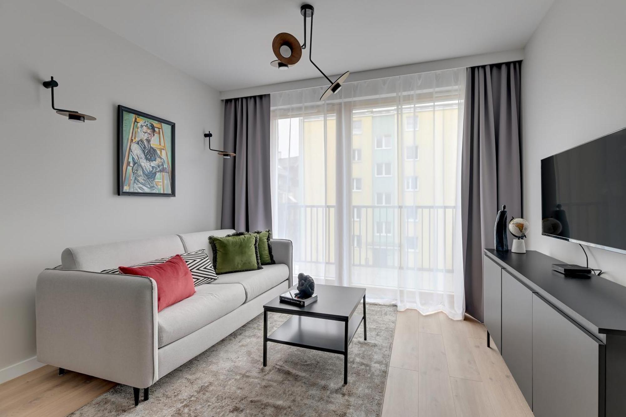 Lion Apartments - Mloda Polska Nowe Apartamenty Z Parkingiem Sopot Buitenkant foto